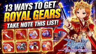 Thumbnail: 13 WAYS to Get ROYAL GEAR! 🔥 Best F2P Guide | Ragnarok: The New World 2026