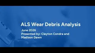 Thumbnail: ALS Oil & Lubricants Webinar: Wear Debri Analysis