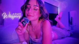 Thumbnail: ASMR | Close-Up Whispers in Bed ❤️ (rambling until you sleep)