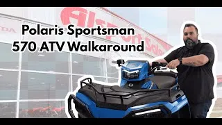 Thumbnail: Polaris Sportsman 570 ATV Walkaround | ATVs for Sale in Regina