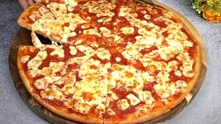 Thumbnail: I Don't Use Traditional Dough Anymore! Soft And Crispy Liquid Dough Pizza!