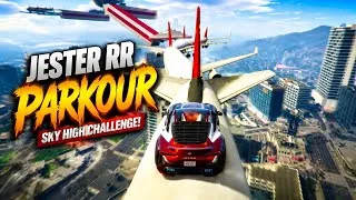 Thumbnail: 🔥 GTA 5 JESTER RR PARKOUR CHALLENGE! 😱 Insane Plane Wing Race | GTA 5 Online