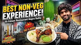 Thumbnail: Ultimate Non-Veg Feast in Ballia! 🍗 | Al-Faham Restaurant Nagra Review | #food #youtube #foodvlog 