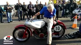 Thumbnail: Sammy Miller Moto Guzzi at Poole Quay Bike Night