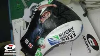Thumbnail: Rugby World Cup 2011 Tribute - Airbrushed Motorcycle Tank