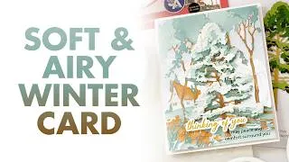 Thumbnail: How to Create Light & Airy Winter Cards | Layered Stencil & Ink Blending Tutorial