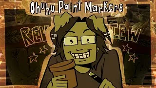 Thumbnail: painting a new pot for my succulents! Ohuhu acrylic marker REVIEW
