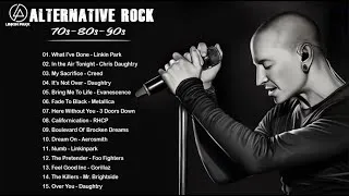 Thumbnail: Linkin Park, Daughtry,Creed, RHCP, Metallica,  3 Doors Down | 90s Alternative Rock Collection