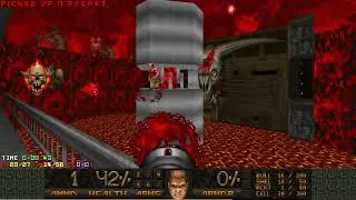 Thumbnail: Doom 2 [Requiem]: Nevermore (Map30) - UV-respawn in 0:35.77