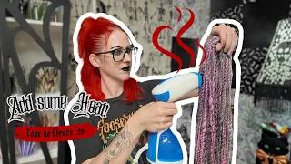 Thumbnail: Setting my First Yarn Hank ~ Tour de Fleece 2026