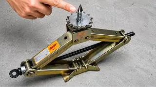 Thumbnail: A Useful DIY Tool Made From a Car Jack 🔥