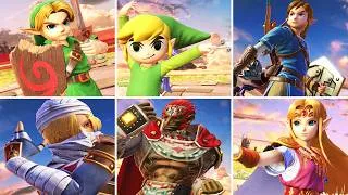 Thumbnail: Super Smash Bros. Ultimate - All Zelda Characters Final Smashes