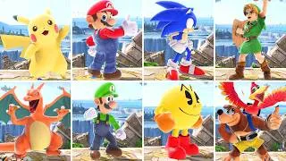 Thumbnail: Super Smash Bros. Ultimate - All Taunts (All Characters + DLC)