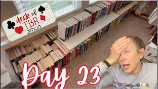 Thumbnail: Restocking the bookshelves & Getting the ICK || #Deckoftbrathon Day 23 VLOG!