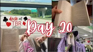 Thumbnail: Reading and Road Trippin' || #DeckofTBRathon 2026 Day 20 VLOG!