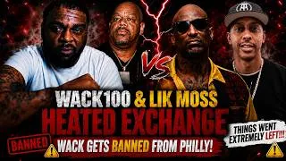Thumbnail: Wack100 & Lik Moss HEATED EXCHANGE 😳 Wack Gets BANNED From Philly?! Oschino & Gillie Drama Explodes