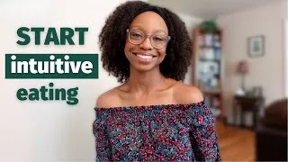 Thumbnail: What is INTUITIVE EATING? Part 1 // Intuitive eating for beginners