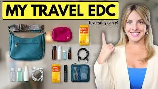 Thumbnail: 14 Must-Have Travel Essentials to ALWAYS Carry With You (travel EDC)
