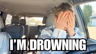 Thumbnail: I Feel Like I’m Drowning… But I Tried to Get My Life Together Anyway (Exhausted & Overwhelmed)