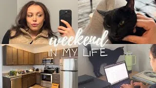 Thumbnail: Reset With Me After Vacation: Drastic Hair Makeover & Building Furniture for My Brand New Apartment!