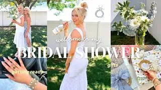 Thumbnail: My Bridal Shower Vlog 🤍 Getting ready, set up & gifts!