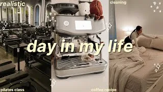 Thumbnail: DAY IN MY LIFE VLOG: breville coffee, reformer pilates, deep cleaning apartment