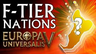 Thumbnail: The Worst Unplayable Nations of EU5