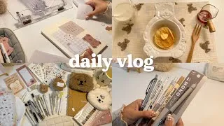 Thumbnail: vlog 🥞 homecafe: fluffy japanese pancakes, stationery haul, decorating my new journal ♡