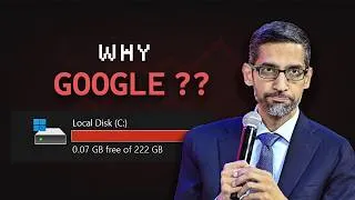 Thumbnail: Google Just Casually Filled Your C Drive