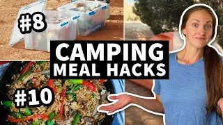 Thumbnail: 17 SIMPLE Camping Food Hacks for Stress-Free Meals