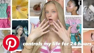 Thumbnail: PINTEREST controls my style for 24 HOURS