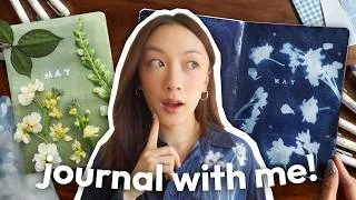 Thumbnail: Journal With Me | Trying CYANOTYPE for the first time!