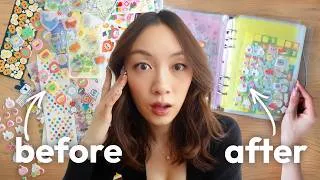 Thumbnail: Organizing My ENTIRE Sticker Collection