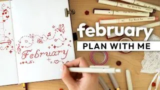 Thumbnail: PLAN WITH ME | My February 2026 Journal Setup