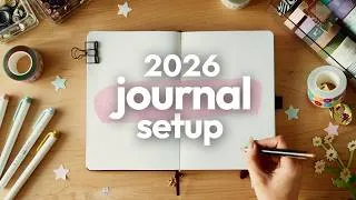 Thumbnail: My 2026 Journal Setup