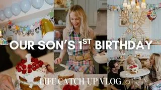 Thumbnail: AUGGIE'S FIRST BIRTHDAY | Party Prep, Decor Ideas & Reflecting on a Year of Motherhood 💛