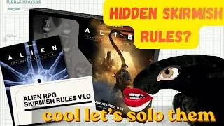 Thumbnail: Alien RPG - Solo Skirmish Without Tape Measures (But Will It Help My Posture?)