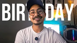 Thumbnail: My Birthday & A Quick Update About Next Video - Amanjya Art 