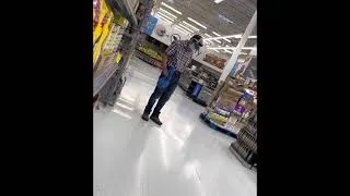 Thumbnail: Giving away money in Walmart #HaHa 😭😂