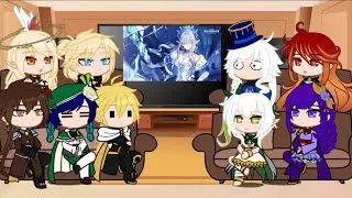 Thumbnail: Genshin: Archons (+Alice, Albedo, Aether) Reacts to Sudden Snow Trailer