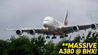 Thumbnail: ✈️ EMIRATES A380 CLOSE UP | Massive Power on the Tarmac