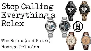 Thumbnail: Stop Calling Everything a Rolex: The "Daytona Homage" Delusion