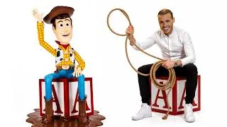 Thumbnail: I Made Woody from Toy Story Entirely Out of Chocolate! 🤠🍫
