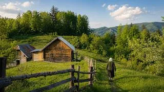 Thumbnail: Grandma Sunny Day in Mountain Village. Homemade Varenyky, Garden Work and Traditional Weaving