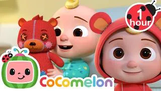 Thumbnail: Teddy Bear Dress Up Dance 🐻 CoComelon | Amazing Animal Adventures 🐾