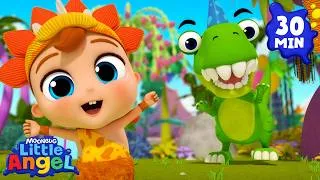 Thumbnail: A Dino-tastic Birthday! | Little Angel | Amazing Animal Adventures 🐾