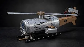 Thumbnail: 🚁 How to Make a Combat Helicopter from Monster Energy | Amazing Creativity