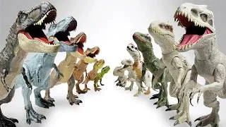 Thumbnail: GIANT T-Rex vs. I-Rex Collection: Biggest To Smallest | T-Rex, Carnotaurus, I-Rex & More!