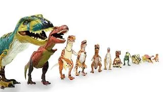 Thumbnail: HUGE Biggest To Smallest Jurassic Park Old & Vintage Figures Haul | T-Rex, Indominus Rex and More!
