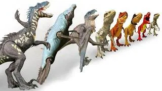 Thumbnail: Huge Collection New Jurassic World Survival Dinosaur Toys 2026 Mutadon Destruction Pack Mattel